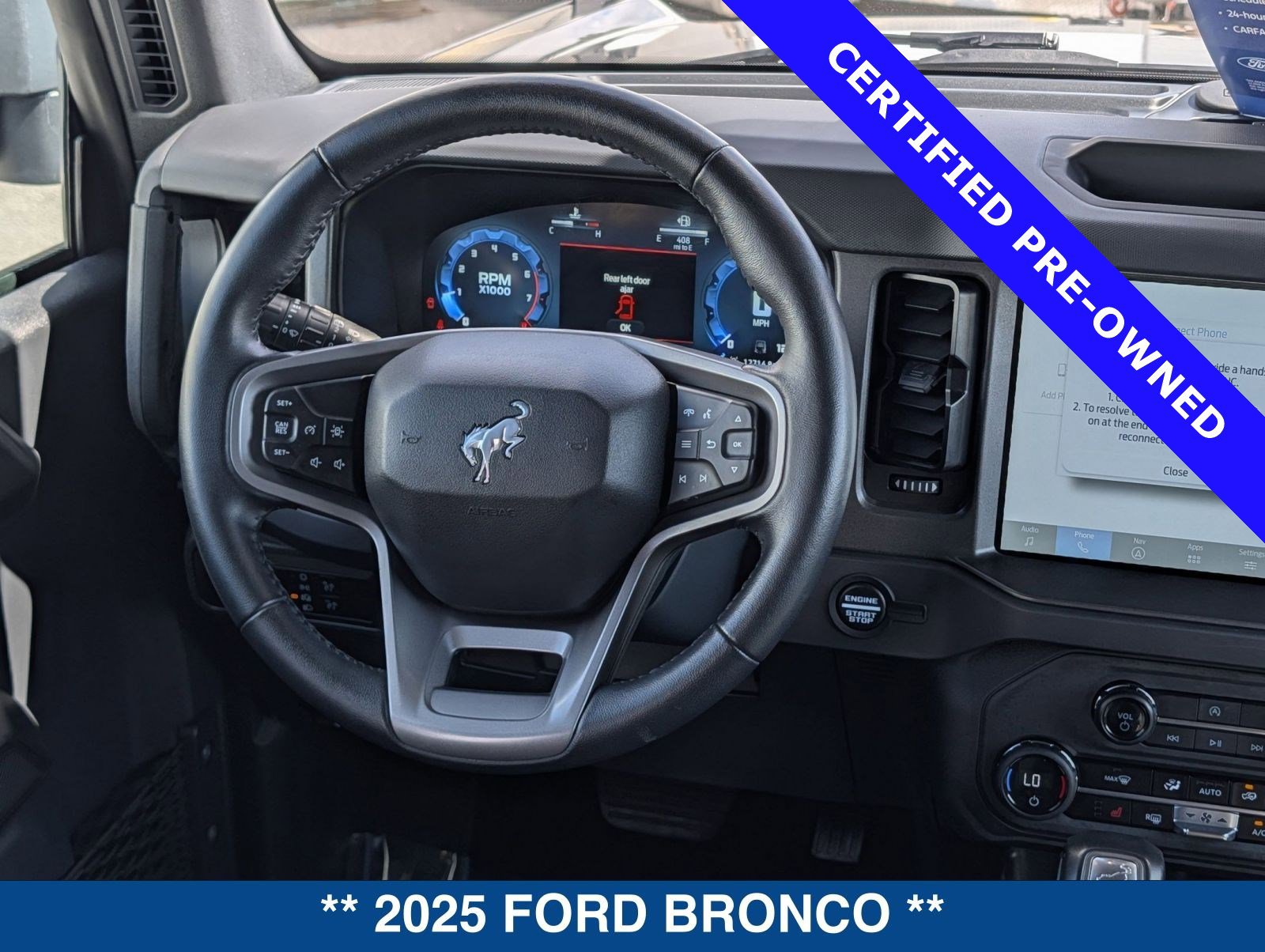 Certified 2025 Ford Bronco Big Bend AWD/4WD image 28