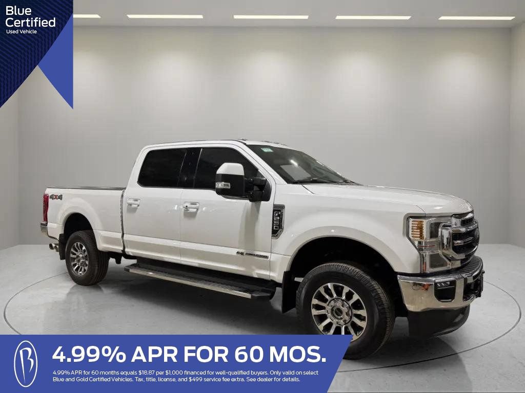 Certified 2021 Ford F250 Lariat w/ Lariat Ultimate Package AWD/4WD image 1