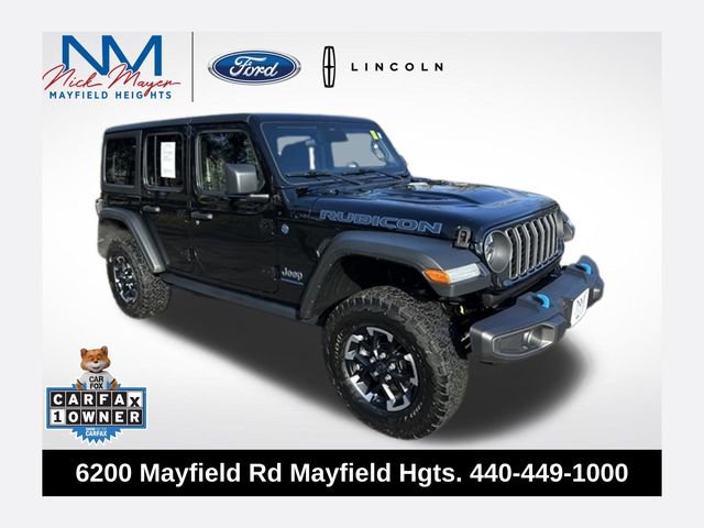 Used 2025 Jeep Wrangler Unlimited Rubicon 4xe w/ Safety Group AWD/4WD image 1