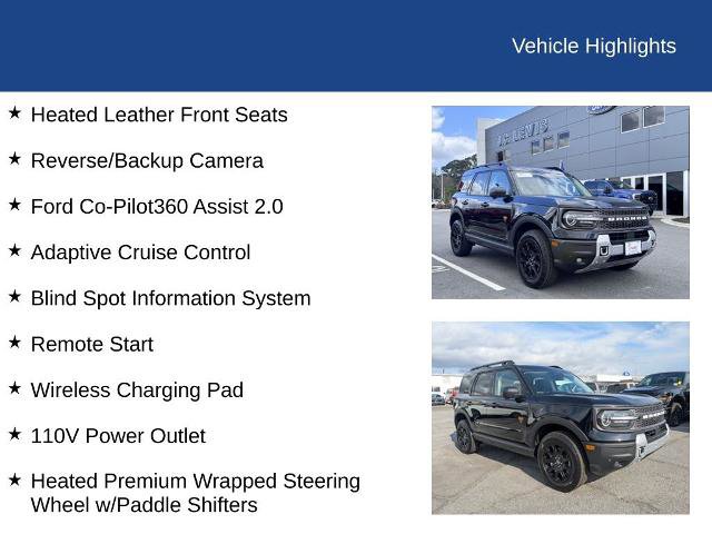 Certified 2025 Ford Bronco Sport Badlands AWD/4WD image 24