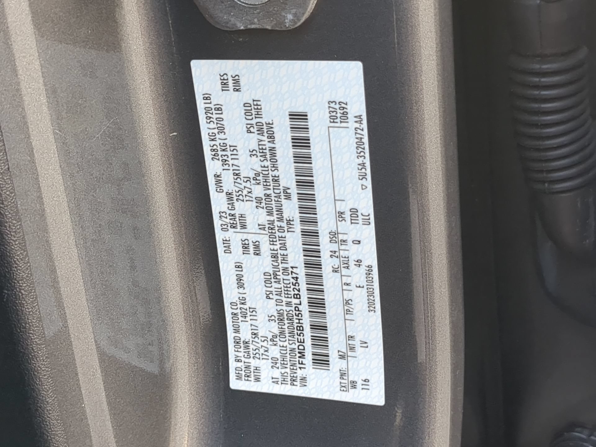 Certified 2023 Ford Bronco Big Bend AWD/4WD image 71