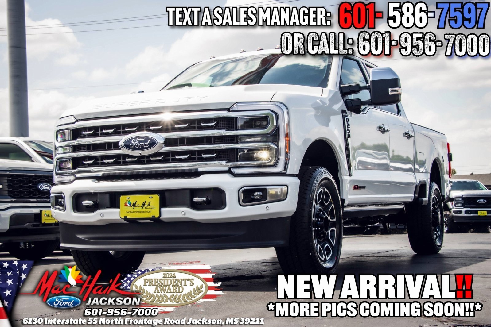 Certified 2024 Ford F250 Platinum