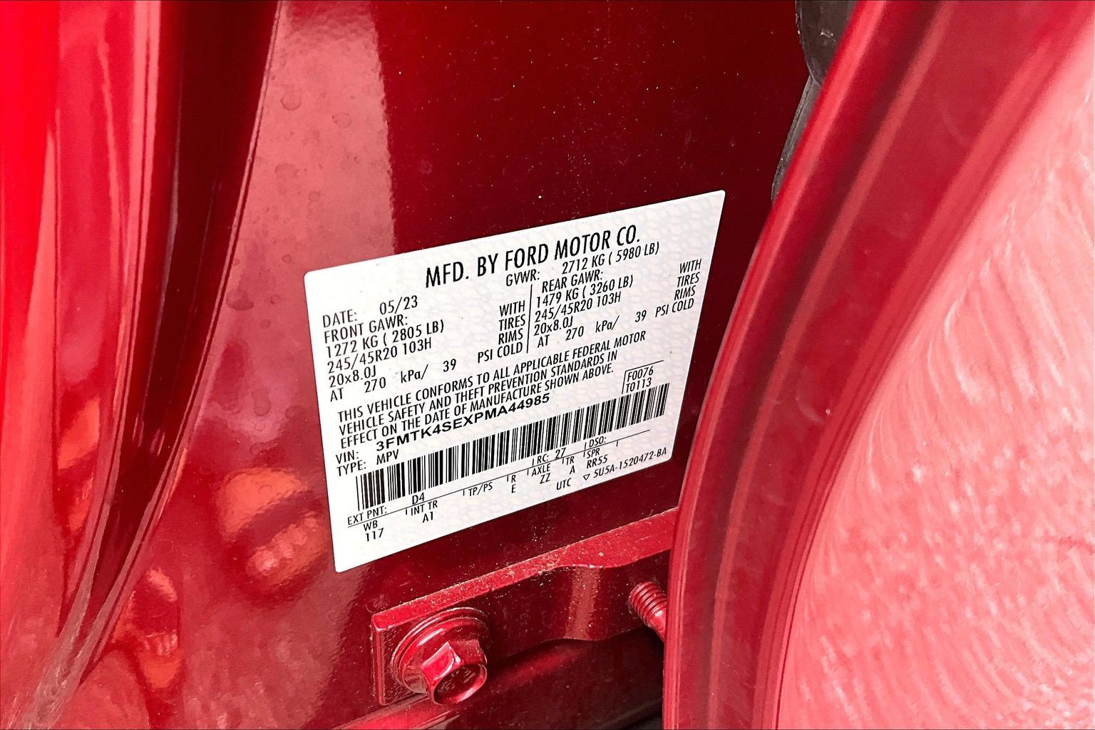 Certified 2023 Ford Mustang Mach-E GT AWD/4WD image 35