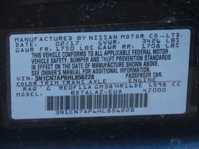 Used 2017 Nissan Versa S Plus image 30