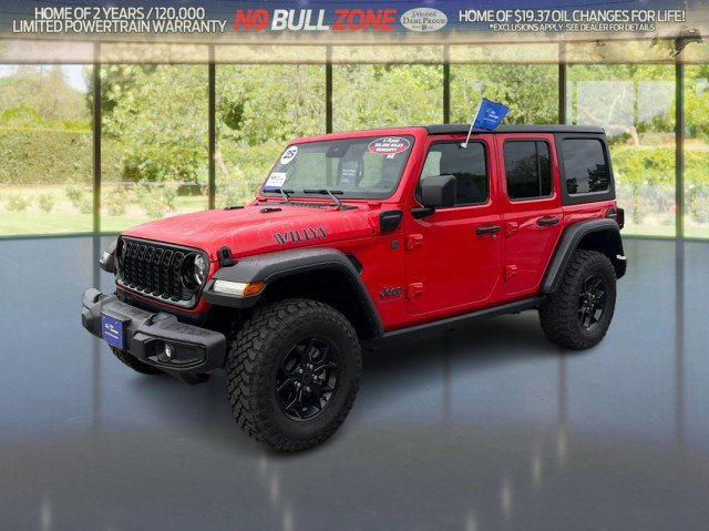 Used 2025 Jeep Wrangler Unlimited Sport S 4xe AWD/4WD image 1