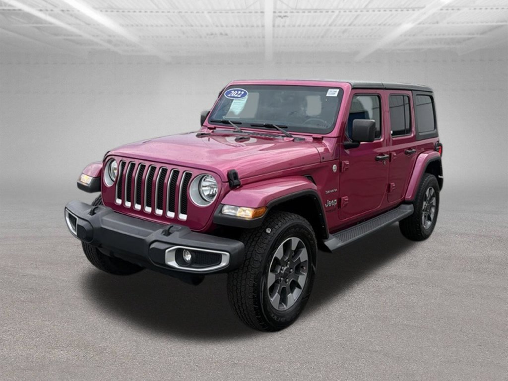Used 2022 Jeep Wrangler Unlimited Sahara AWD/4WD image 4