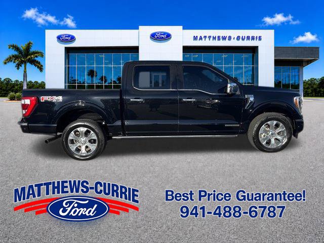 Certified 2021 Ford F150 Platinum w/ Equipment Group 701A High AWD/4WD image 3