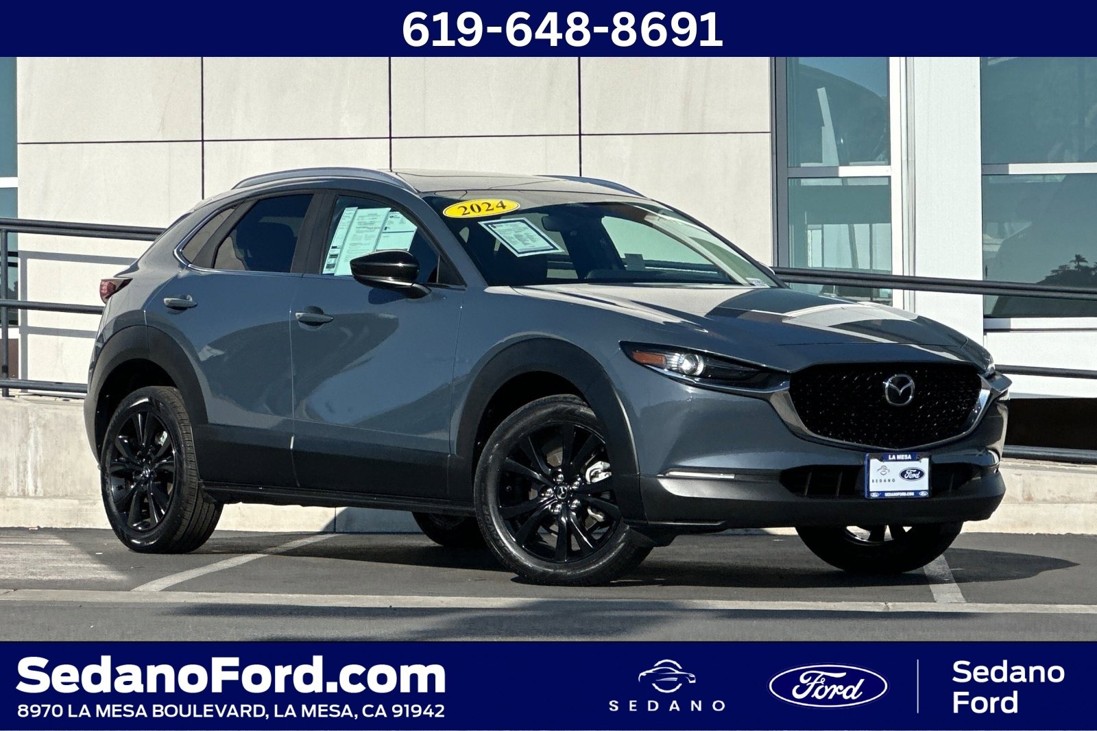 Used 2024 MAZDA CX-30 AWD 2.5 S w/ Preferred Package image 1