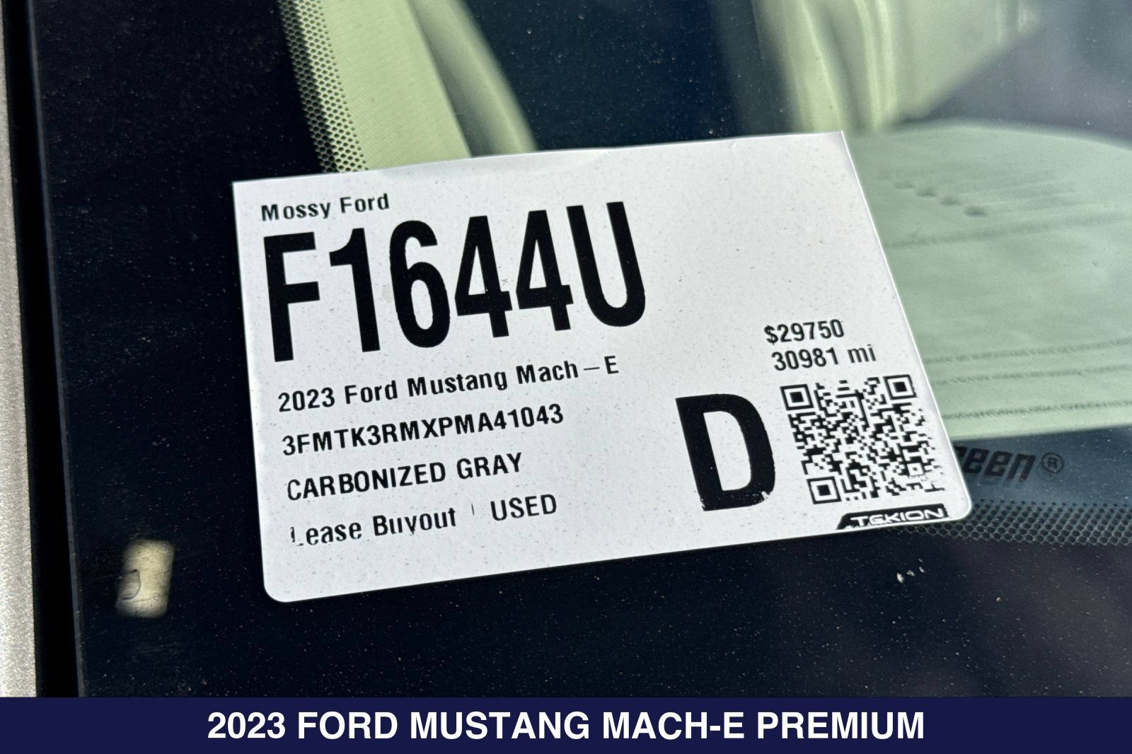 Certified 2023 Ford Mustang Mach-E Premium RWD image 2