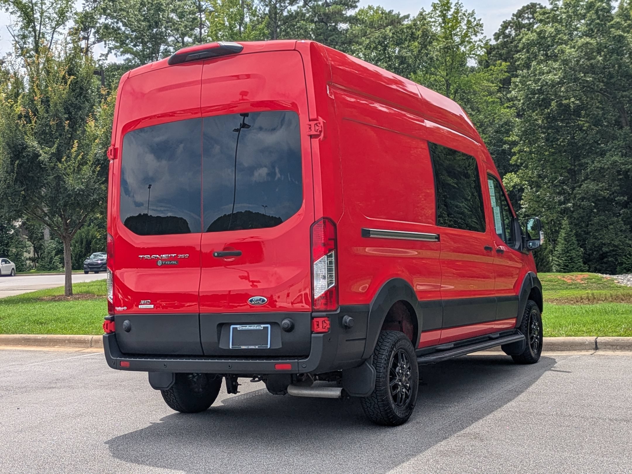 Certified 2024 Ford Transit 350 148 High Roof AWD w/ Transit Trail Package image 3