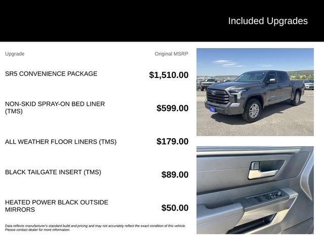 Used 2024 Toyota Tundra SR5 w/ SR5 Convenience Package AWD/4WD image 5