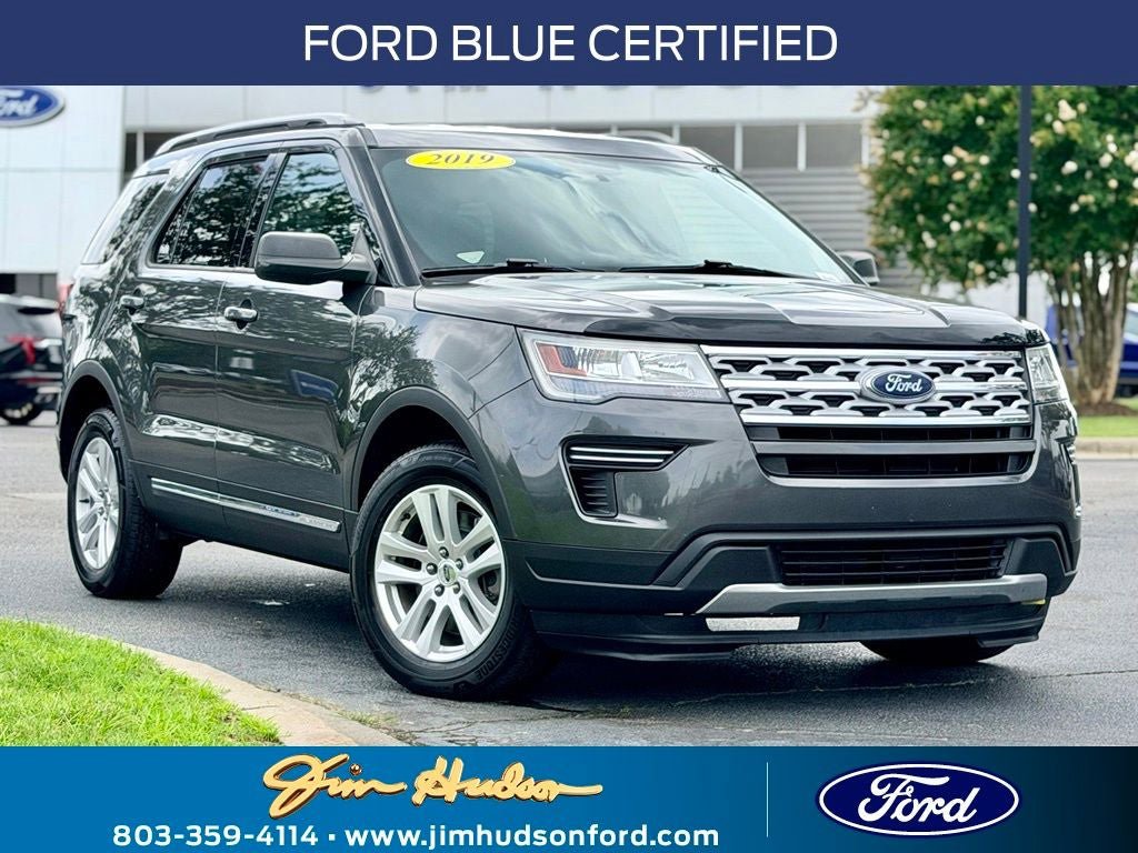 Certified 2019 Ford Explorer XLT w/ Class III Trailer Tow Package