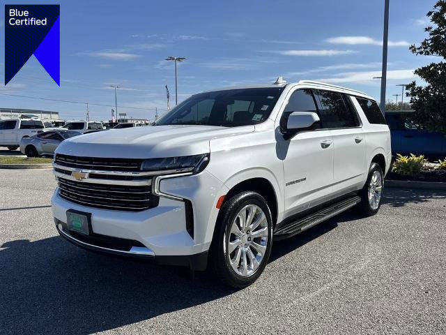 Used 2021 Chevrolet Suburban LT w/ Rear Media and Nav Package image 1