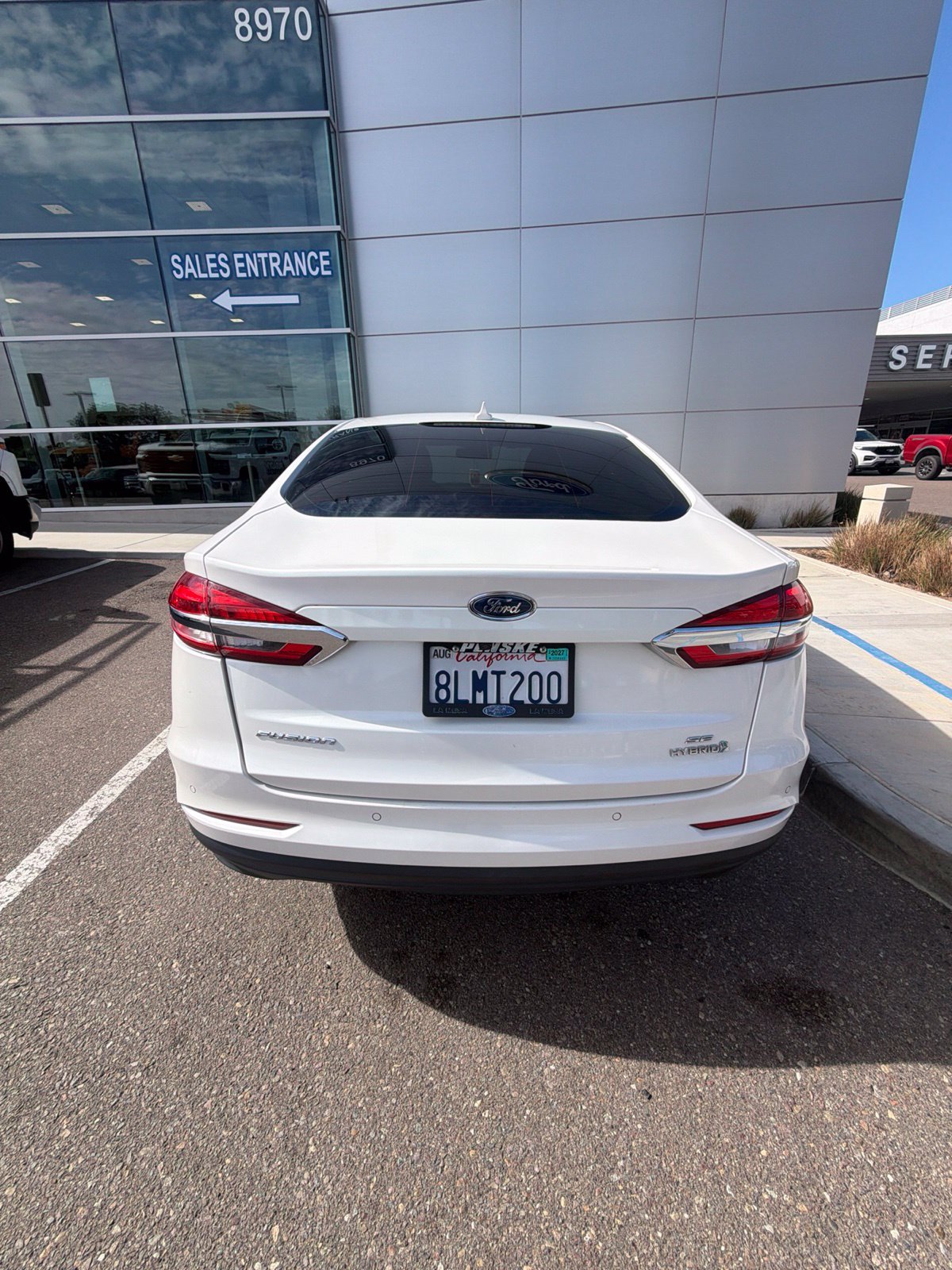 Certified 2019 Ford Fusion SE FWD image 6