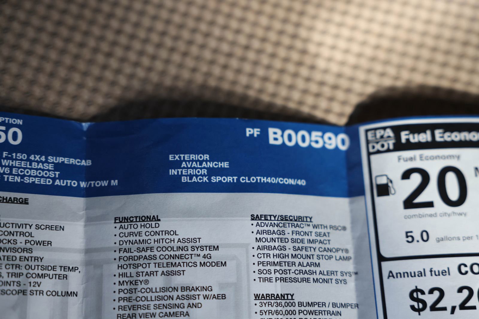 Certified 2023 Ford F150 XL w/ STX Appearance Package image 34