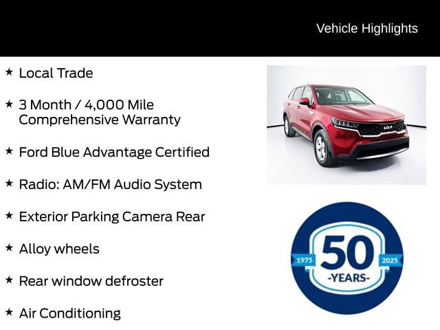 Used 2022 Kia Sorento LX image 10