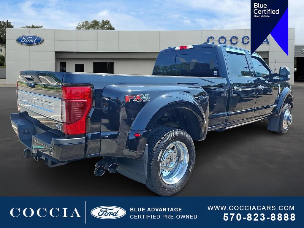 Certified 2020 Ford F450 Platinum w/ FX4 Off-Road Package AWD/4WD image 4
