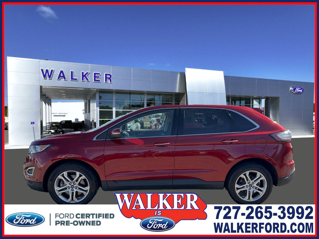 Certified 2017 Ford Edge Titanium w/ Equipment Group 302A image 4