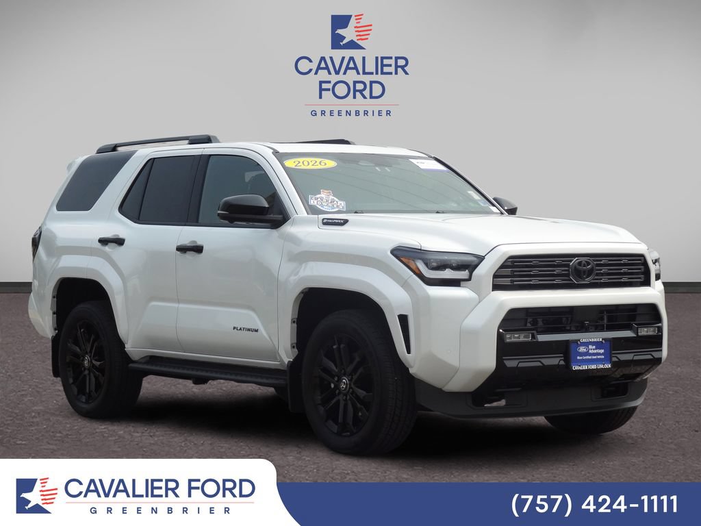 Used 2026 Toyota 4Runner Platinum AWD/4WD image 1