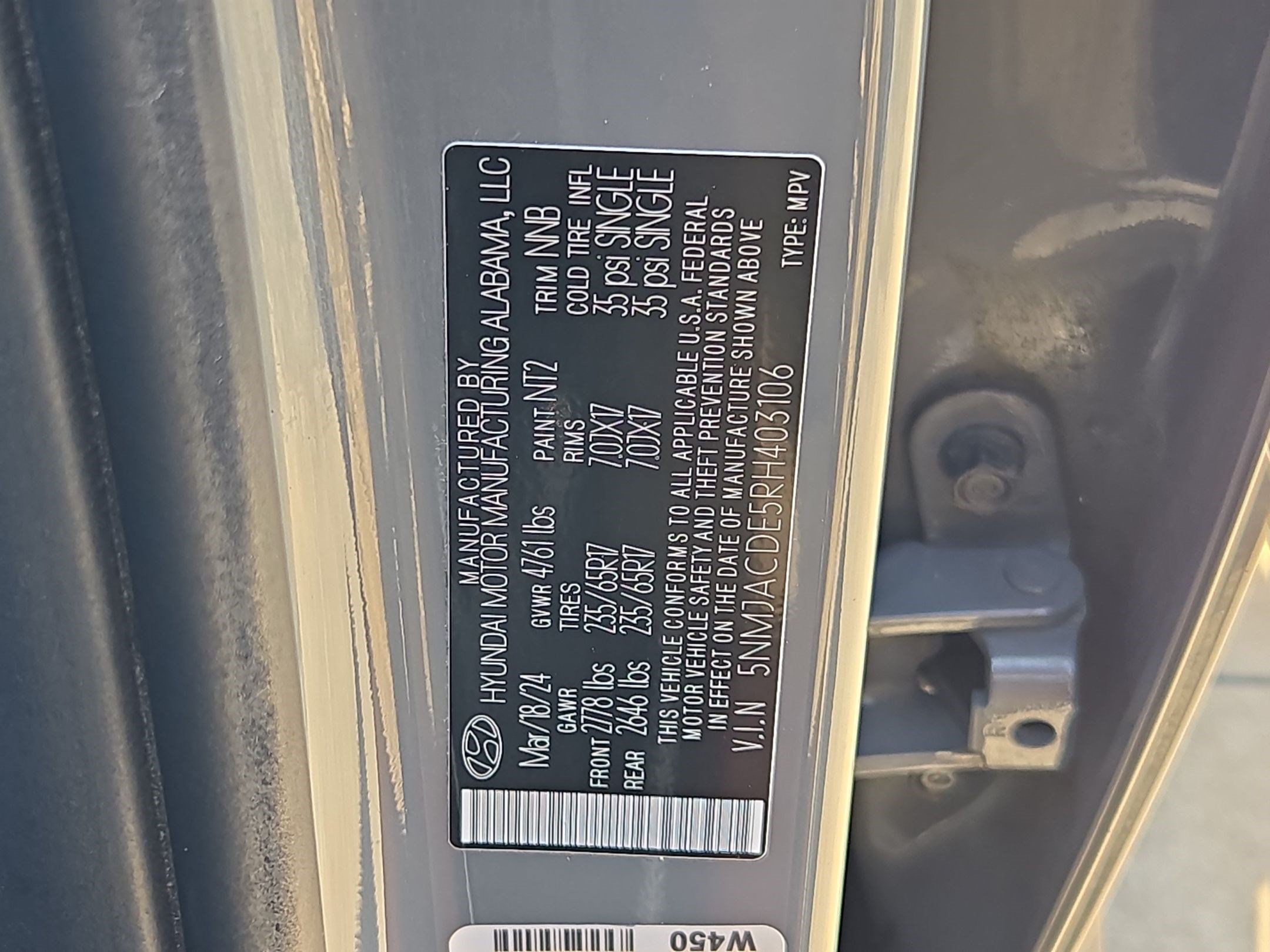 Used 2024 Hyundai Tucson SE AWD/4WD image 31