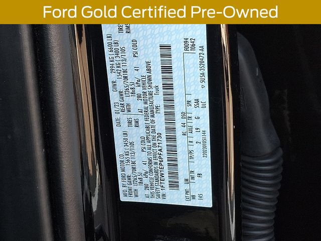 Certified 2023 Ford F150 XLT w/ Equipment Group 302A High AWD/4WD image 34