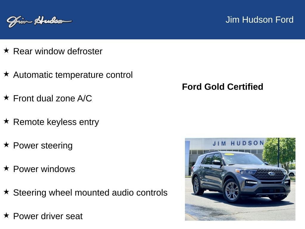 Certified 2023 Ford Explorer XLT w/ Equipment Group 202A RWD image 13