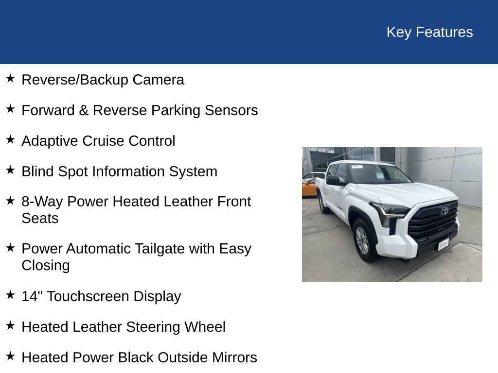 Used 2026 Toyota Tundra SR5 w/ SR5 Premium Package RWD image 33