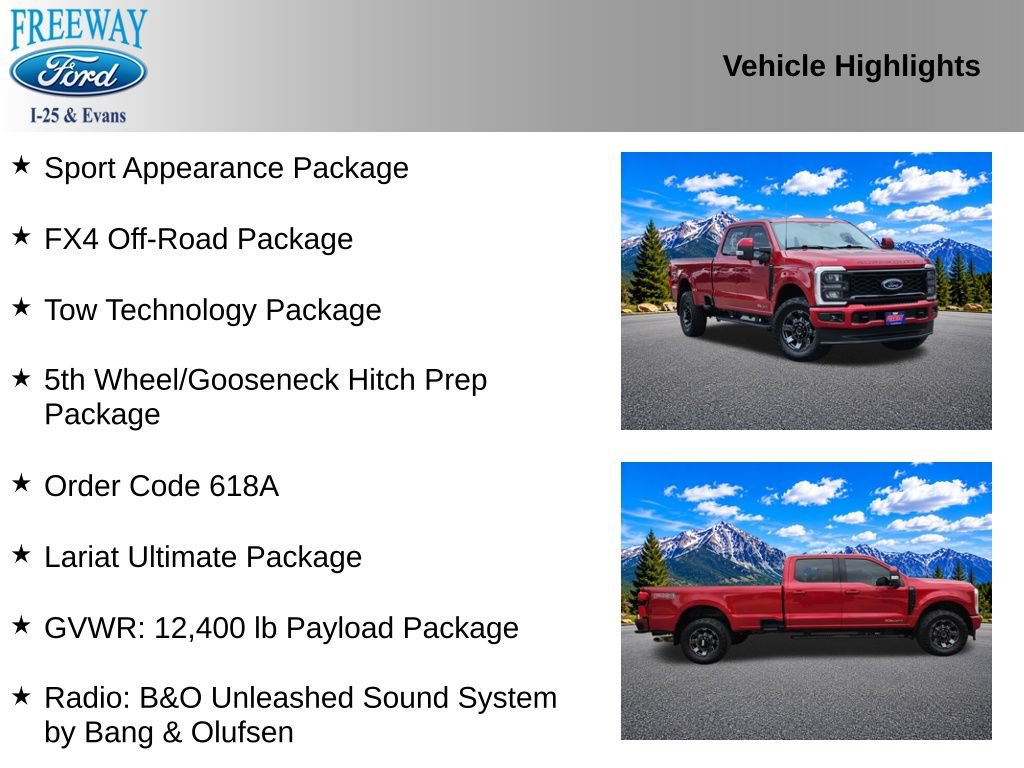 Certified 2023 Ford F350 Lariat w/ Lariat Ultimate Package AWD/4WD image 4