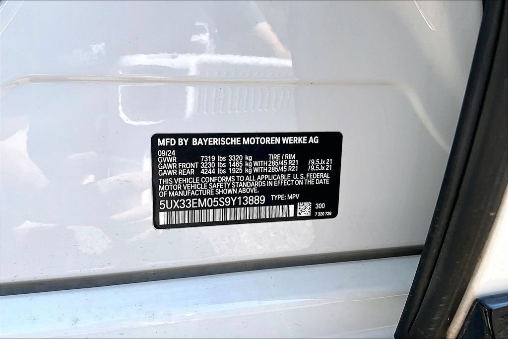Used 2025 BMW X7 M60i w/ Climate Comfort Package AWD/4WD image 36