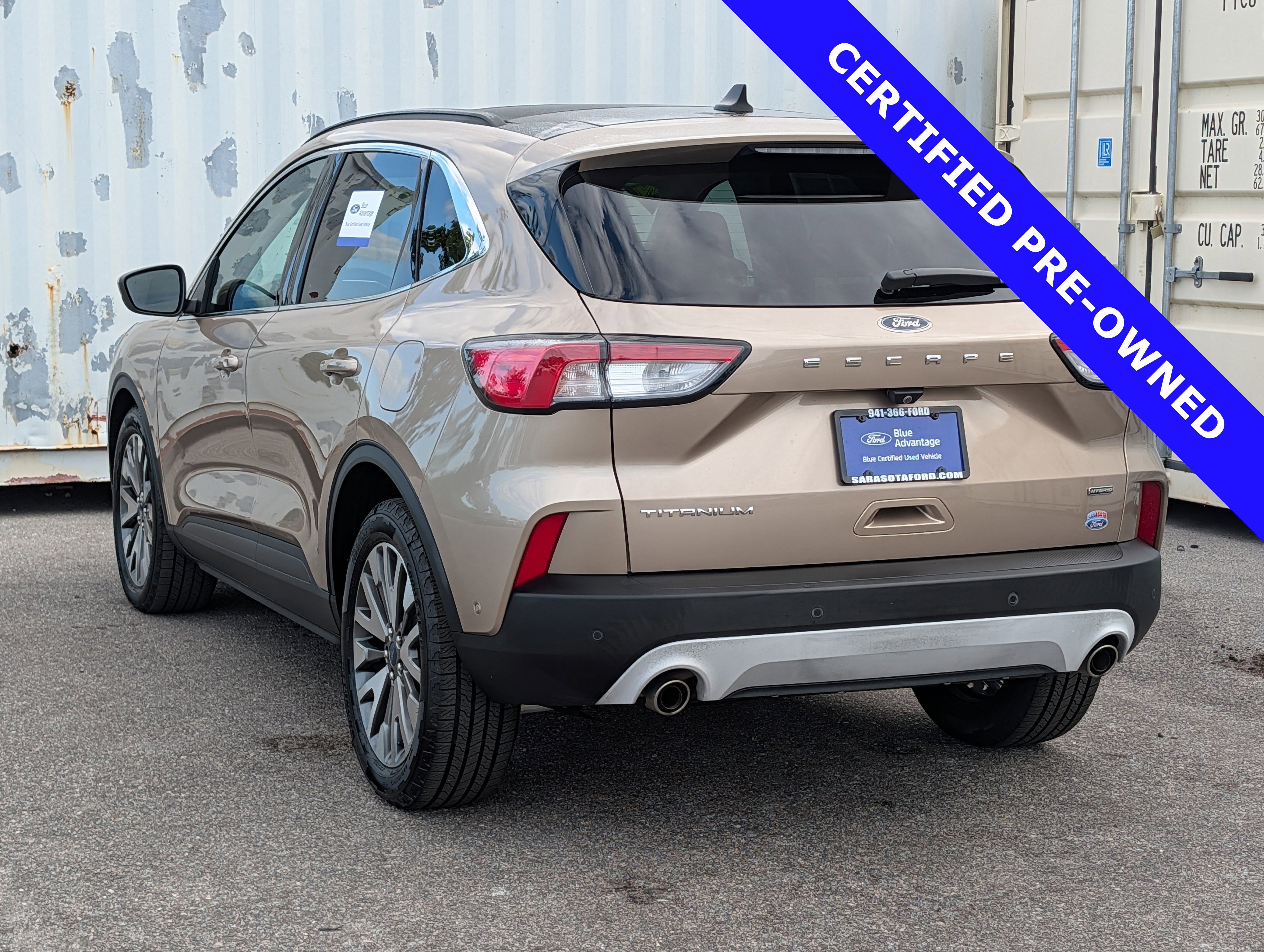 Certified 2021 Ford Escape Titanium FWD video 2