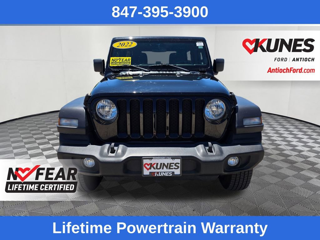 Used 2022 Jeep Wrangler Unlimited Sport AWD/4WD video 2