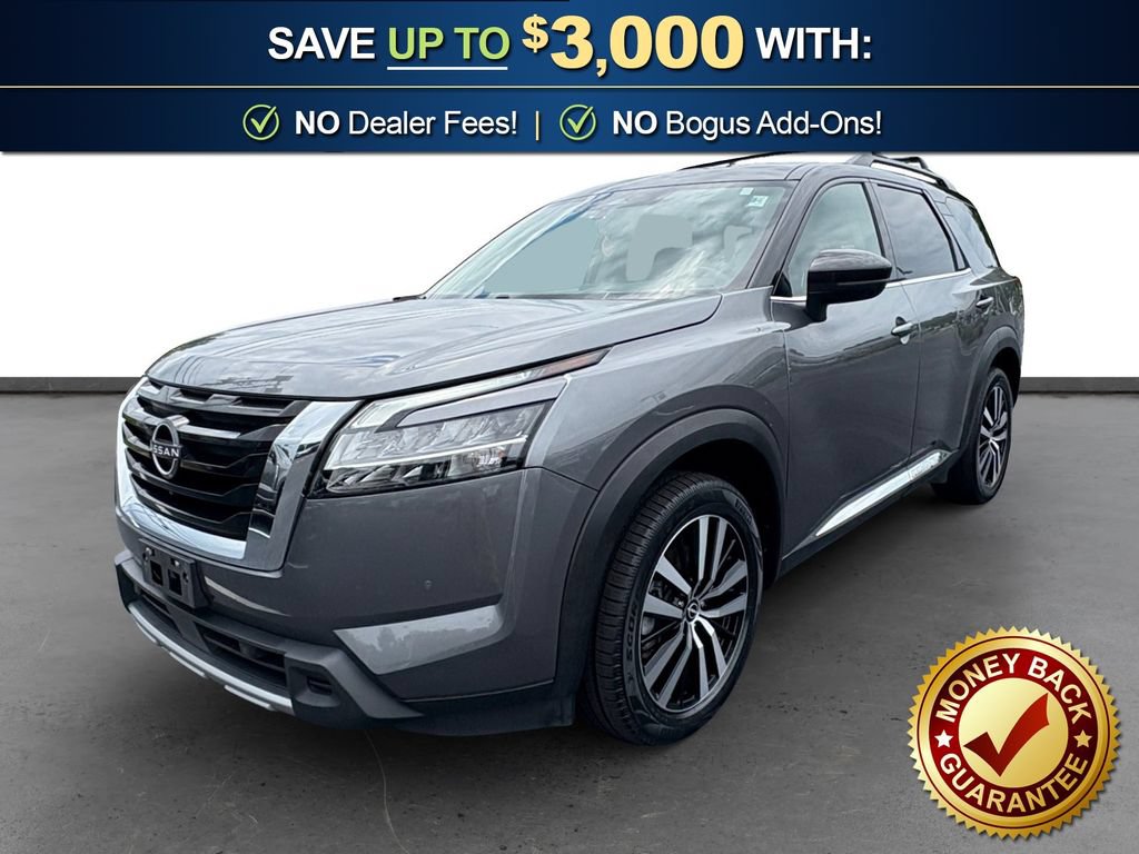 Used 2023 Nissan Pathfinder Platinum w/ Cargo Package FWD image 1