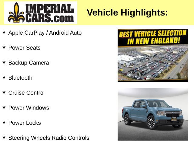 Certified 2023 Ford Maverick Lariat w/ Equipment Group 500A Standard AWD/4WD image 3