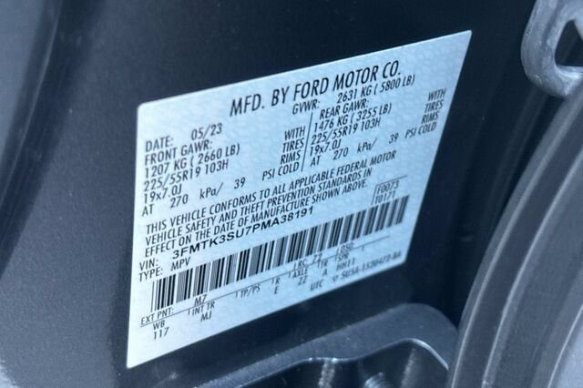 Certified 2023 Ford Mustang Mach-E Premium w/ Mustang Nite Pony Package AWD/4WD image 27