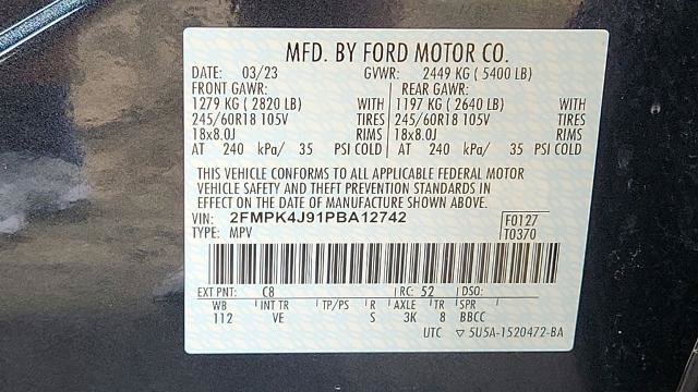 Certified 2023 Ford Edge SEL w/ Convenience Package AWD/4WD image 36
