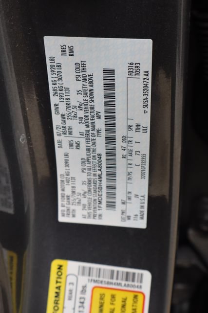 Certified 2021 Ford Bronco Outer Banks AWD/4WD image 38