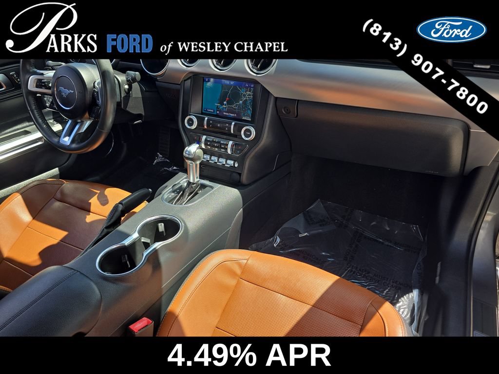 Certified 2021 Ford Mustang GT Premium w/ Black Accent Package RWD image 9
