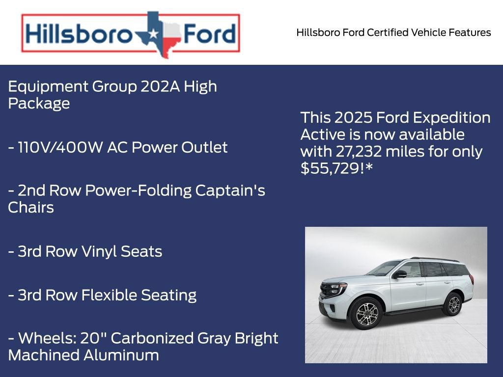 Certified 2025 Ford Expedition Active AWD/4WD image 5
