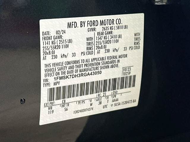Certified 2024 Ford Explorer XLT w/ Equipment Group 202A RWD image 23