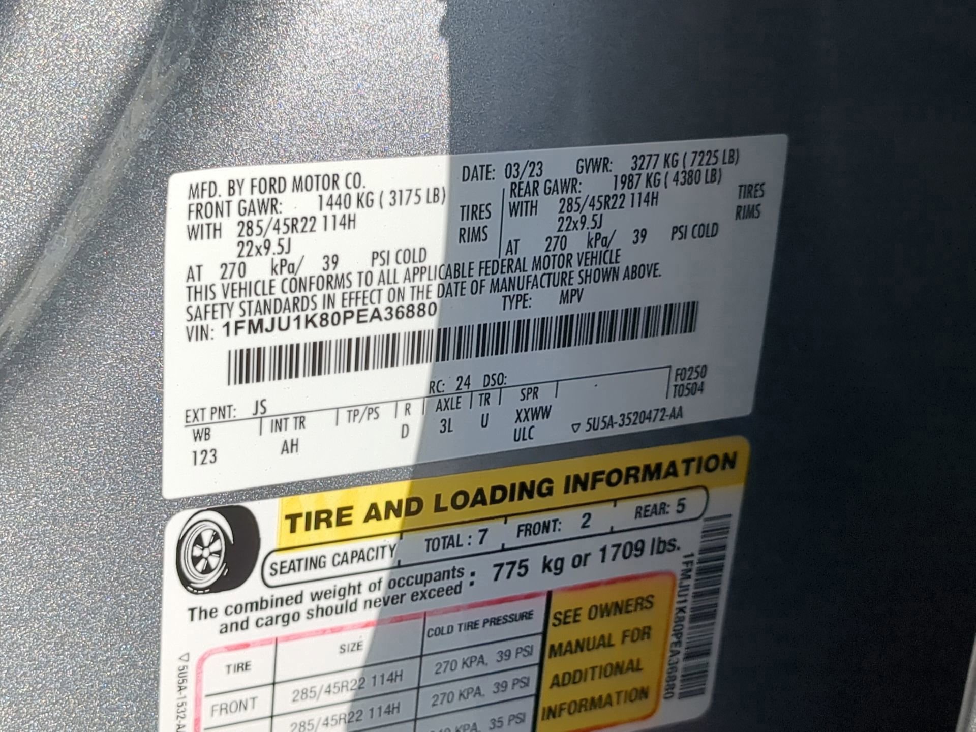 Certified 2023 Ford Expedition Limited image 67