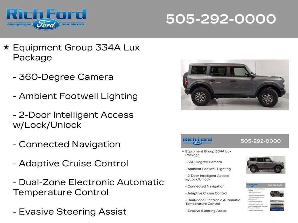 Certified 2025 Ford Bronco Badlands AWD/4WD image 17