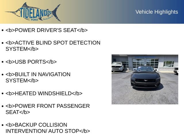 Certified 2024 Ford Mustang Premium RWD image 11
