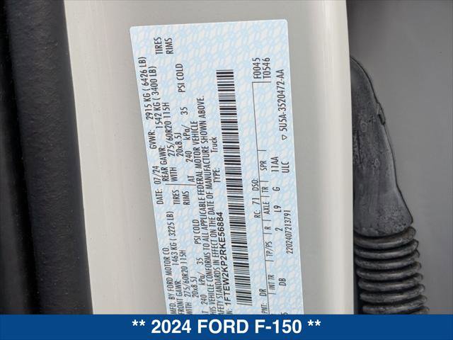 Certified 2024 Ford F150 STX w/ STX Black Appearance Package RWD image 24