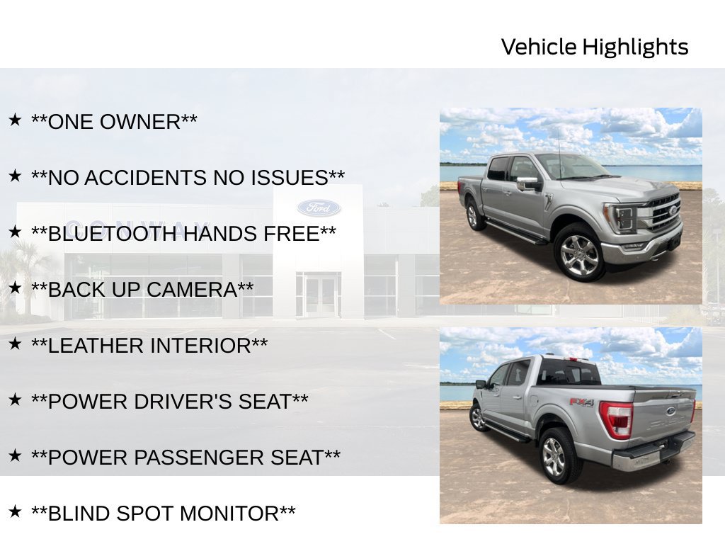 Certified 2022 Ford F150 Lariat w/ Equipment Group 502A High AWD/4WD image 6