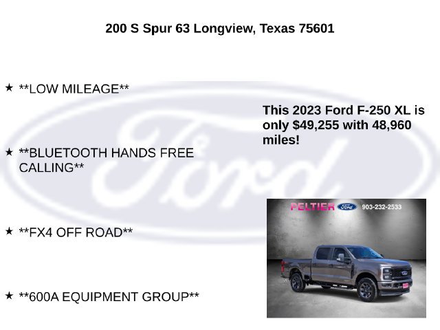 Certified 2023 Ford F250 XL w/ STX Appearance Package AWD/4WD image 10