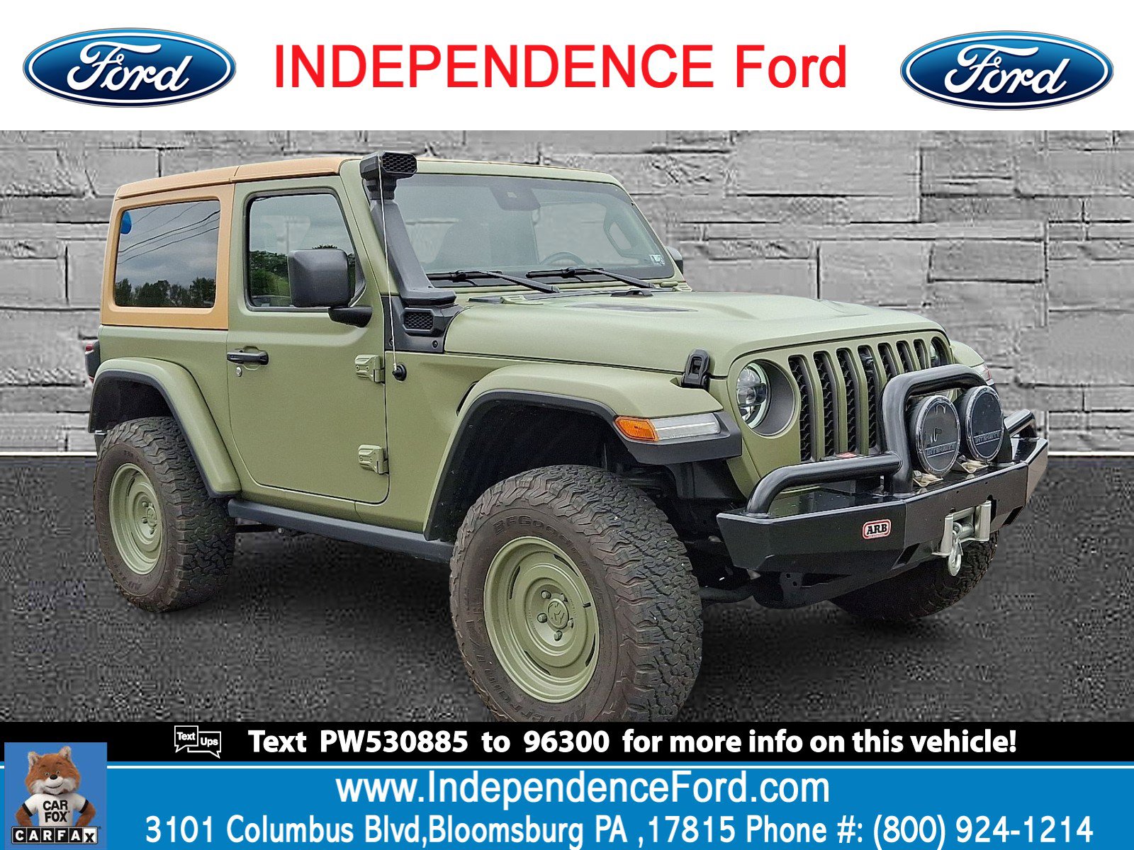 Used 2023 Jeep Wrangler Rubicon w/ Steel Bumper Group