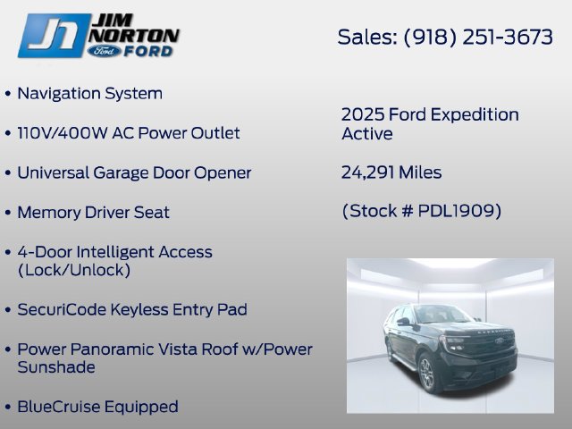 Certified 2025 Ford Expedition Active AWD/4WD image 16