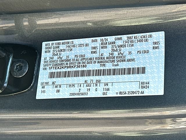 Certified 2024 Ford F150 STX w/ Mobile Office Package image 32