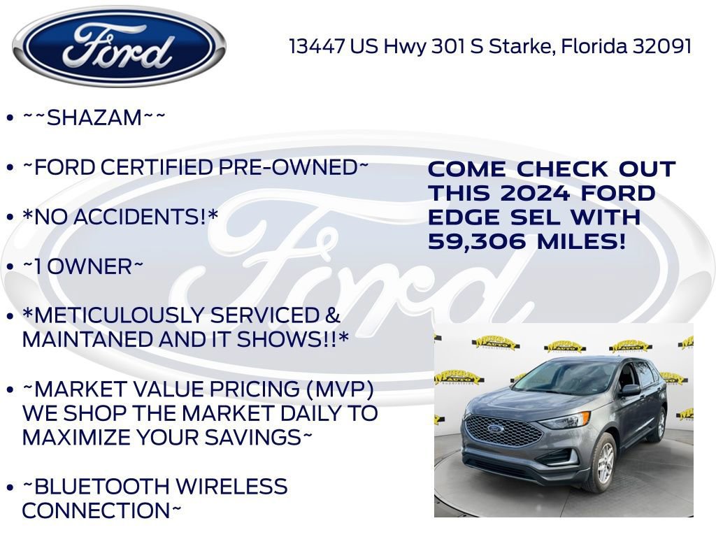 Certified 2024 Ford Edge SEL image 10