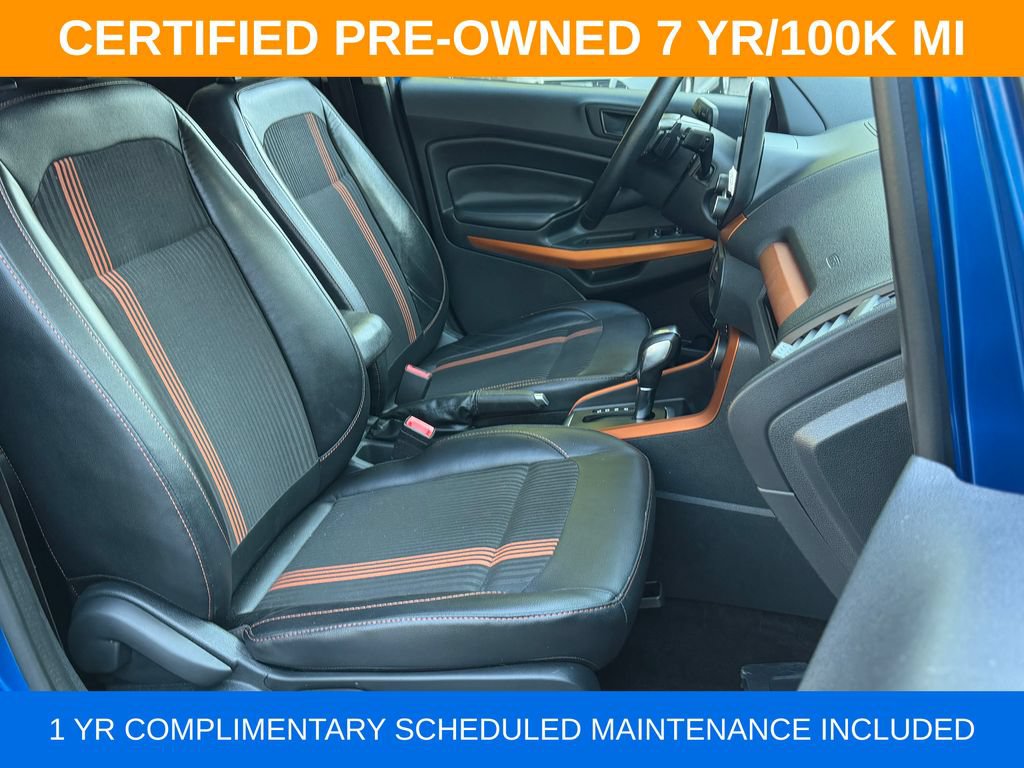 Certified 2018 Ford EcoSport SES w/ Interior Protection Package AWD/4WD image 13